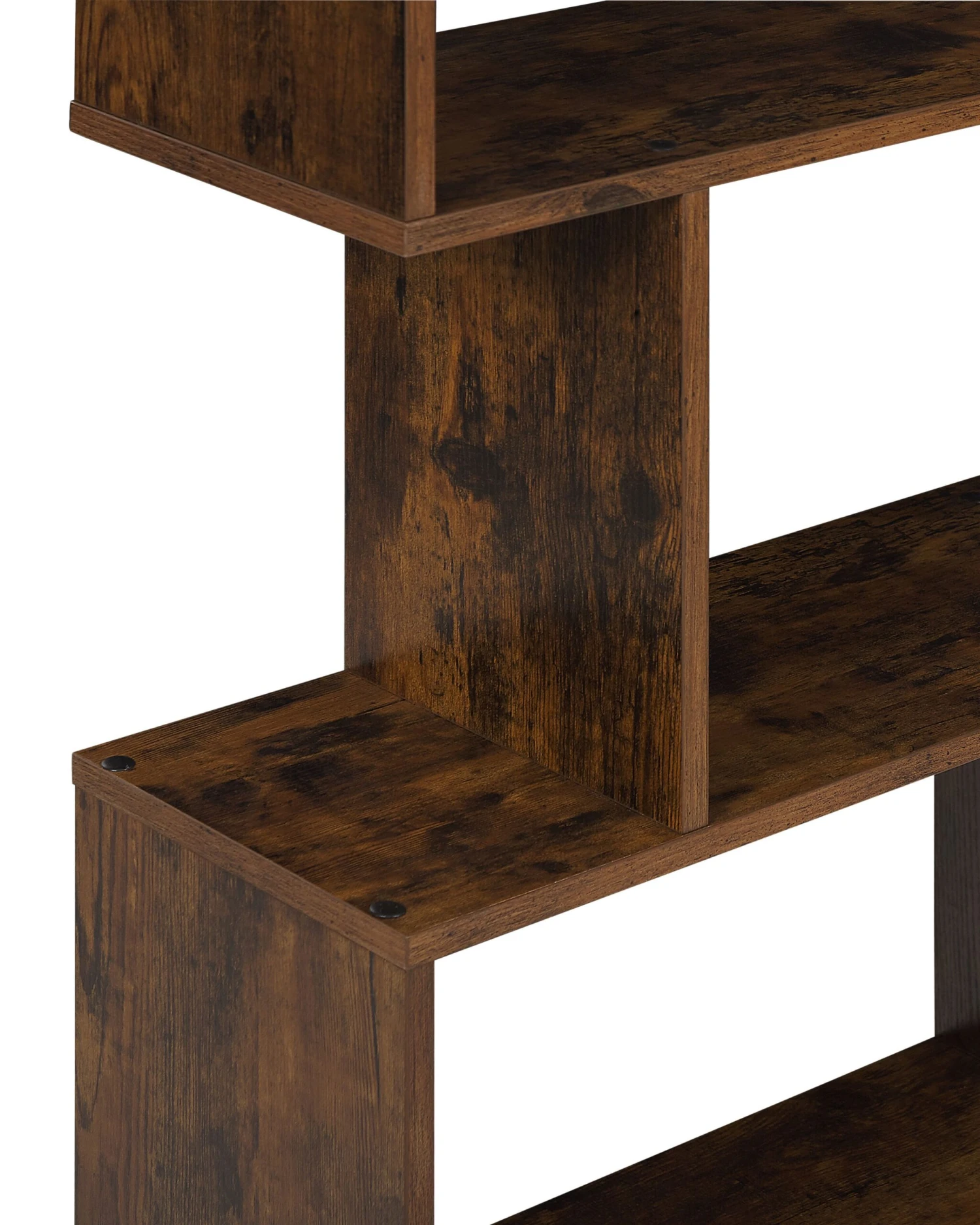 6 Tier Bookshelf Dark Wood VALDOSA 7 6 Tier Bookshelf Dark Wood VALDOSA - Image 5