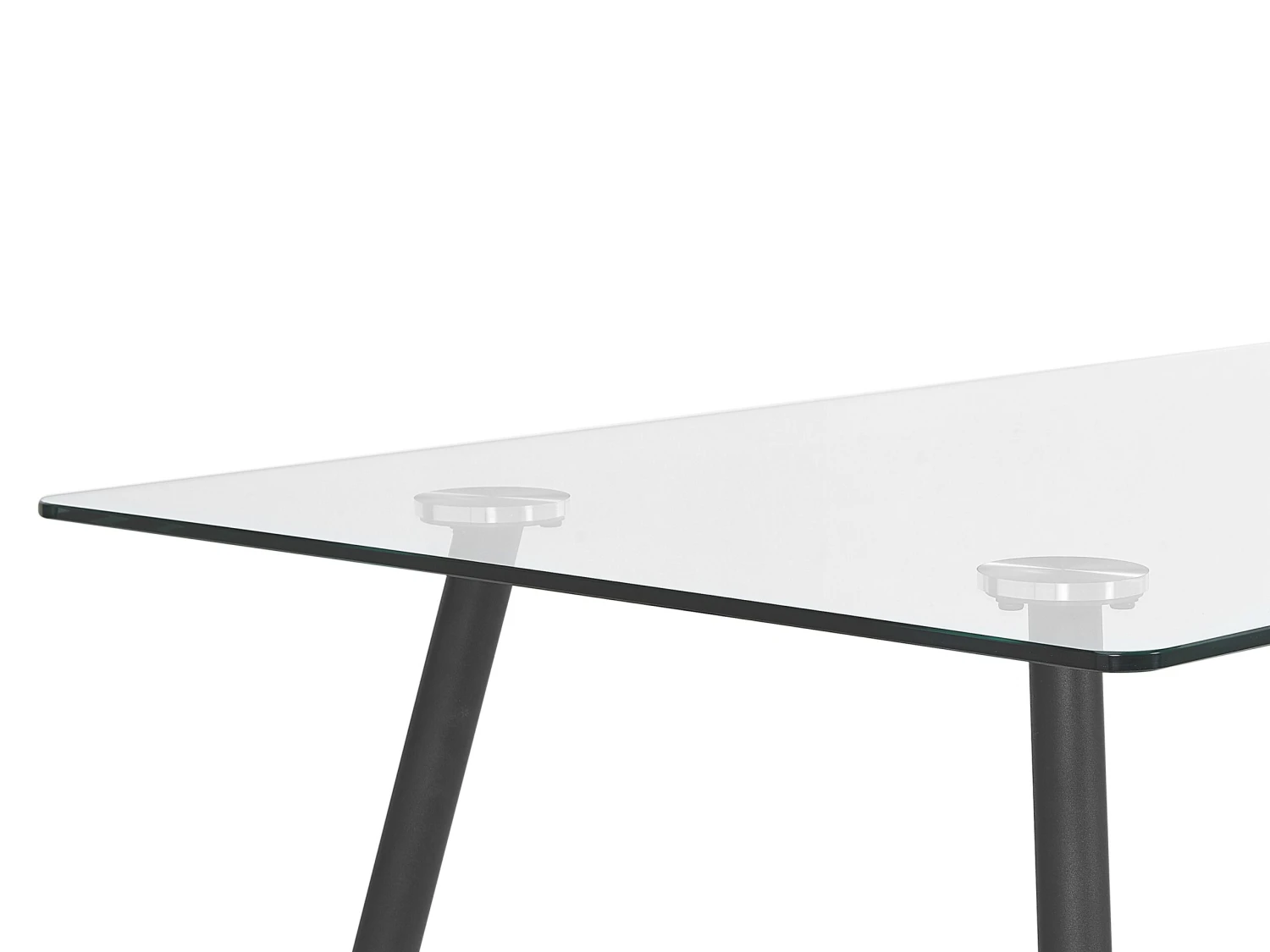 Glass Top Dining Table 140 X 80 Cm MIDLAND - Image 4