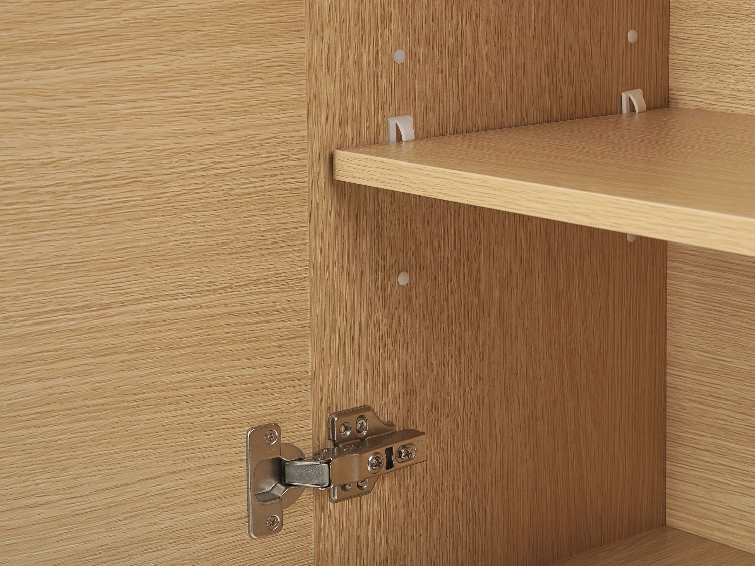 Bathroom Wall Cabinet Light Wood MATARO - Image 6