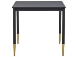 Dining Table 80 X 80 Cm Black SHALFORD -Home Furniture undef src sa picid 790631 type whitesh image
