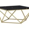 Coffee Table Black Marble Effect With Gold MALIBU -Home Furniture undef src sa picid 791604 type whitesh image