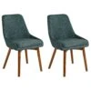 Set Of 2 Fabric Dining Chairs Green MELFORT 2 Set Of 2 Fabric Dining Chairs Green MELFORT -Home Furniture undef src sa picid 799989 type whitesh image