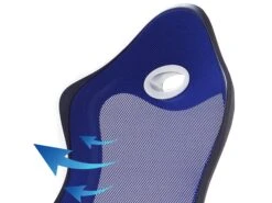 Swivel Office Chair Navy Blue ICHAIR -Home Furniture undef src sa picid 801851 type whitesh image