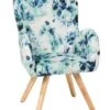 Fabric Armchair Floral Pattern Multicolour BJARN -Home Furniture undef src sa picid 802399 type whitesh image