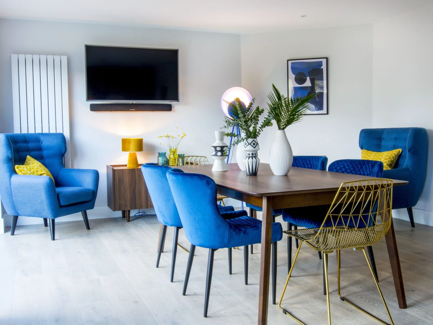 Set Of 2 Metal Accent Chairs Gold HARLAN 6 Set Of 2 Metal Accent Chairs Gold HARLAN - Image 4