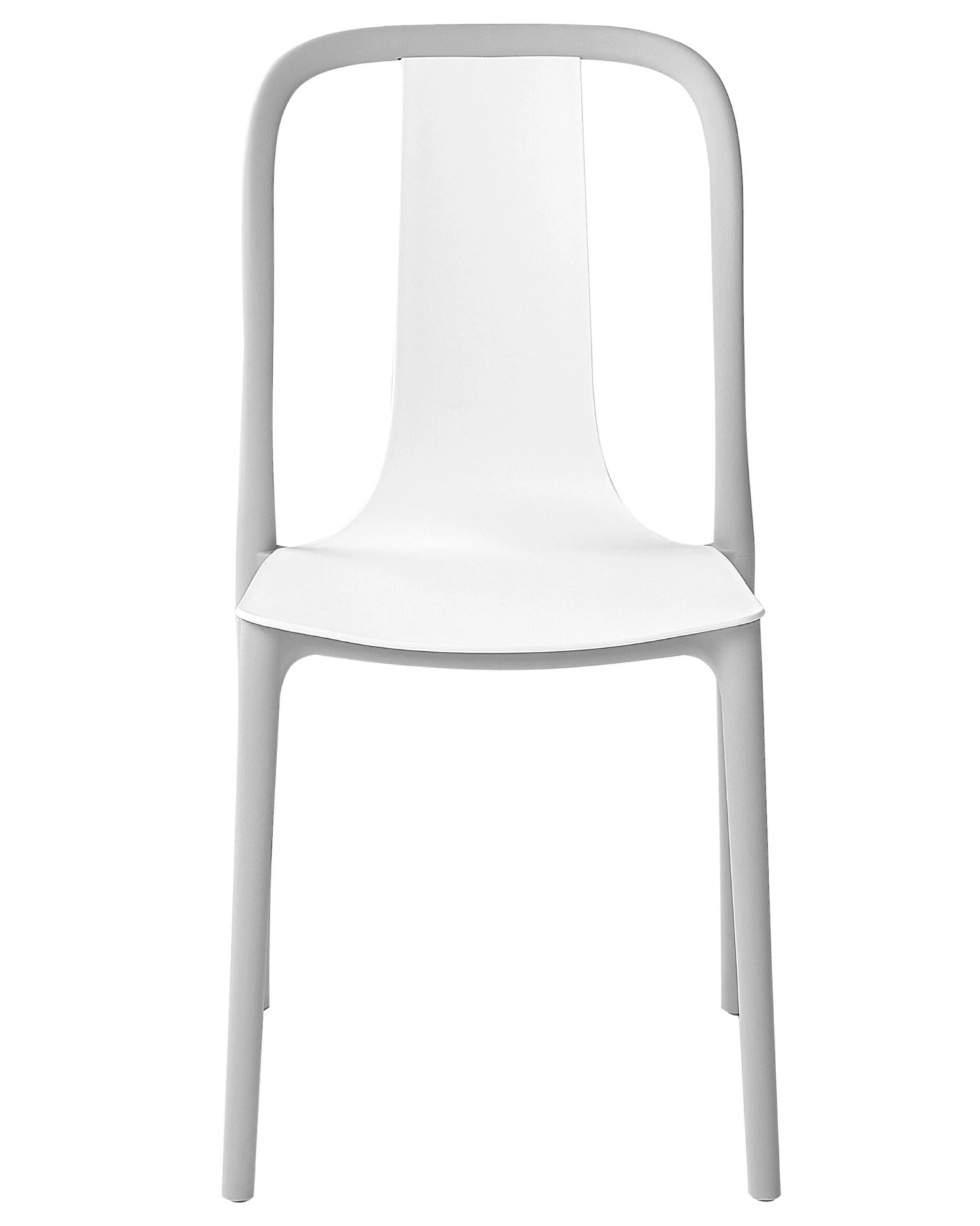 Set Of 2 Garden Chairs White And Grey SPEZIA 8 Set Of 2 Garden Chairs White And Grey SPEZIA - Image 6