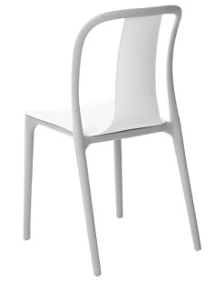 Set Of 2 Garden Chairs White And Grey SPEZIA 18 Set Of 2 Garden Chairs White And Grey SPEZIA -Home Furniture undef src sa picid 808227 type whitesh image