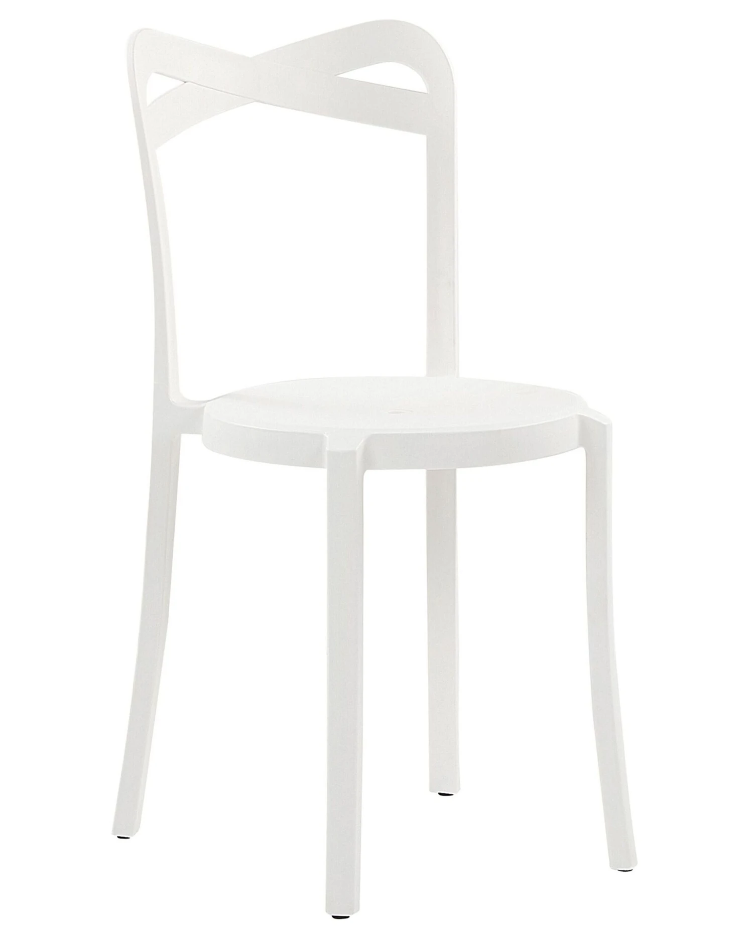 Set Of 4 Dining Chairs White CAMOGLI - Image 4