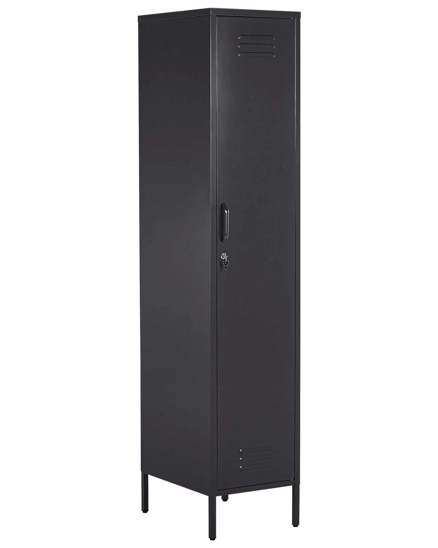 Metal Storage Cabinet Black FROME 3 Metal Storage Cabinet Black FROME
