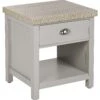 1 Drawer Bedside Table Grey CLIO -Home Furniture undef src sa picid 812270 type whitesh image