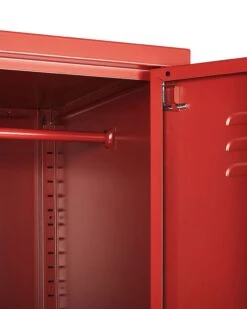 Metal Storage Cabinet Red FROME -Home Furniture undef src sa picid 813015 type whitesh image