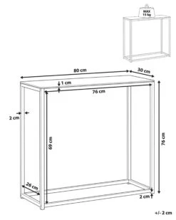 Console Table Marble Effect White With Black DELANO -Home Furniture undef src sa picid 814932 type whitesh image