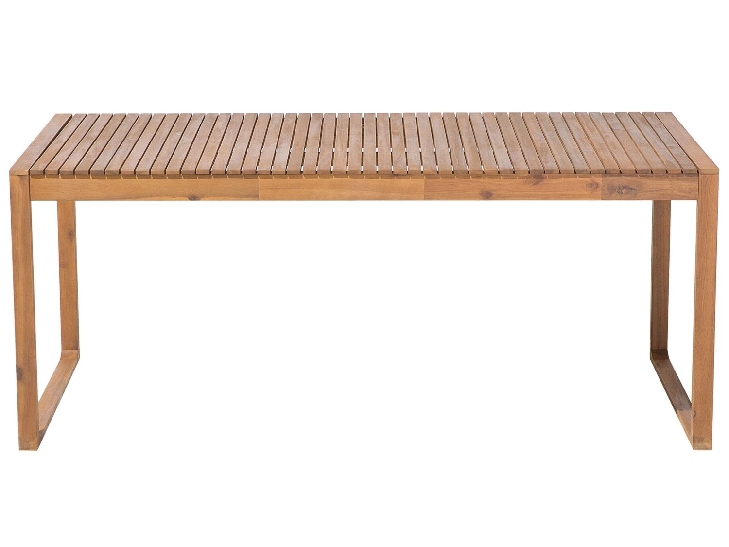 6 Seater Acacia Wood Garden Dining Set With Taupe Cushions SASSARI 6 6 Seater Acacia Wood Garden Dining Set With Taupe Cushions SASSARI - Image 4