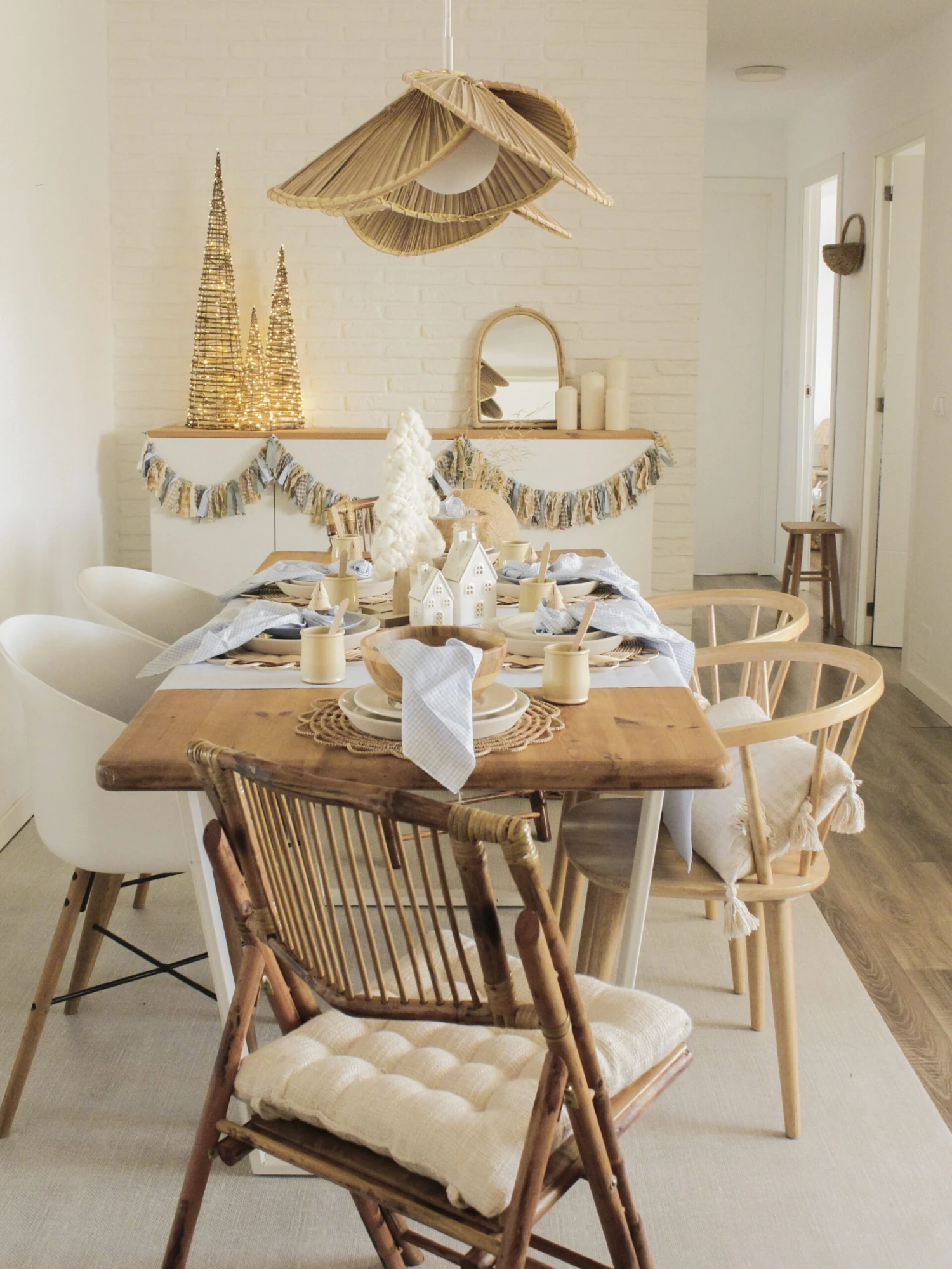 Set Of 4 Bamboo Chairs TRENTOR - Image 7