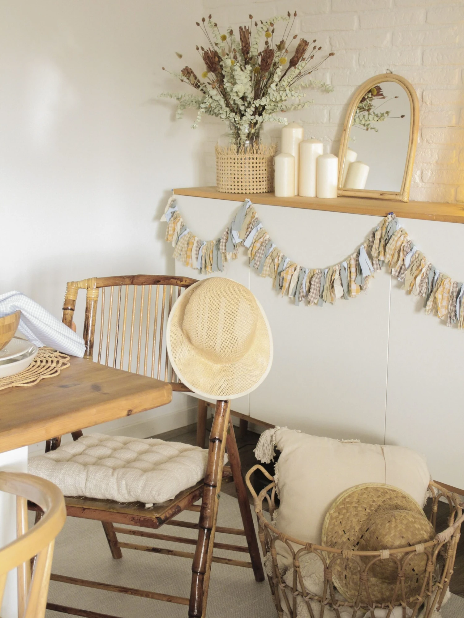 Set Of 4 Bamboo Chairs TRENTOR - Image 8