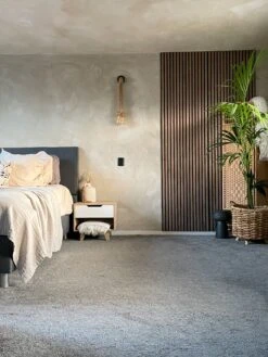 1 Drawer Bedside Table Light Wood With White SPENCER -Home Furniture undef src sa picid 820566 type whitesh image