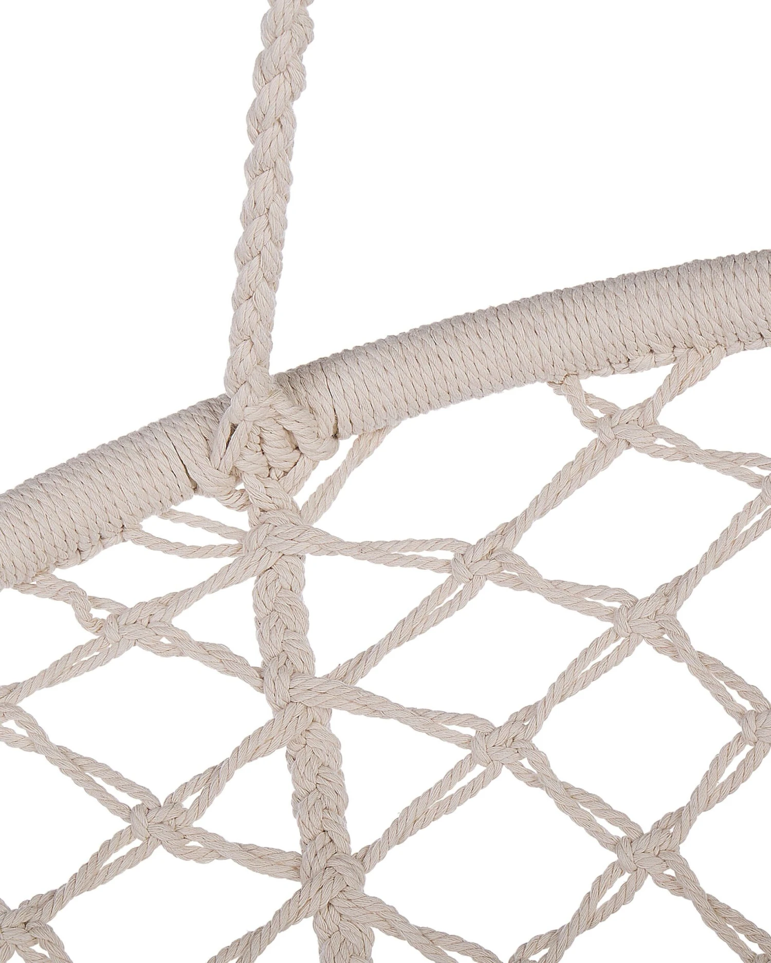 Macrame Hanging Chair White GABELLA - Image 7