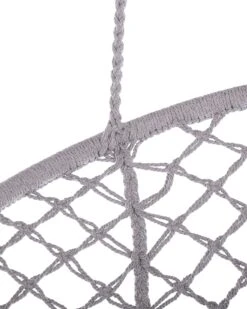 Macrame Hanging Chair Grey GABELLA -Home Furniture undef src sa picid 821578 type whitesh image