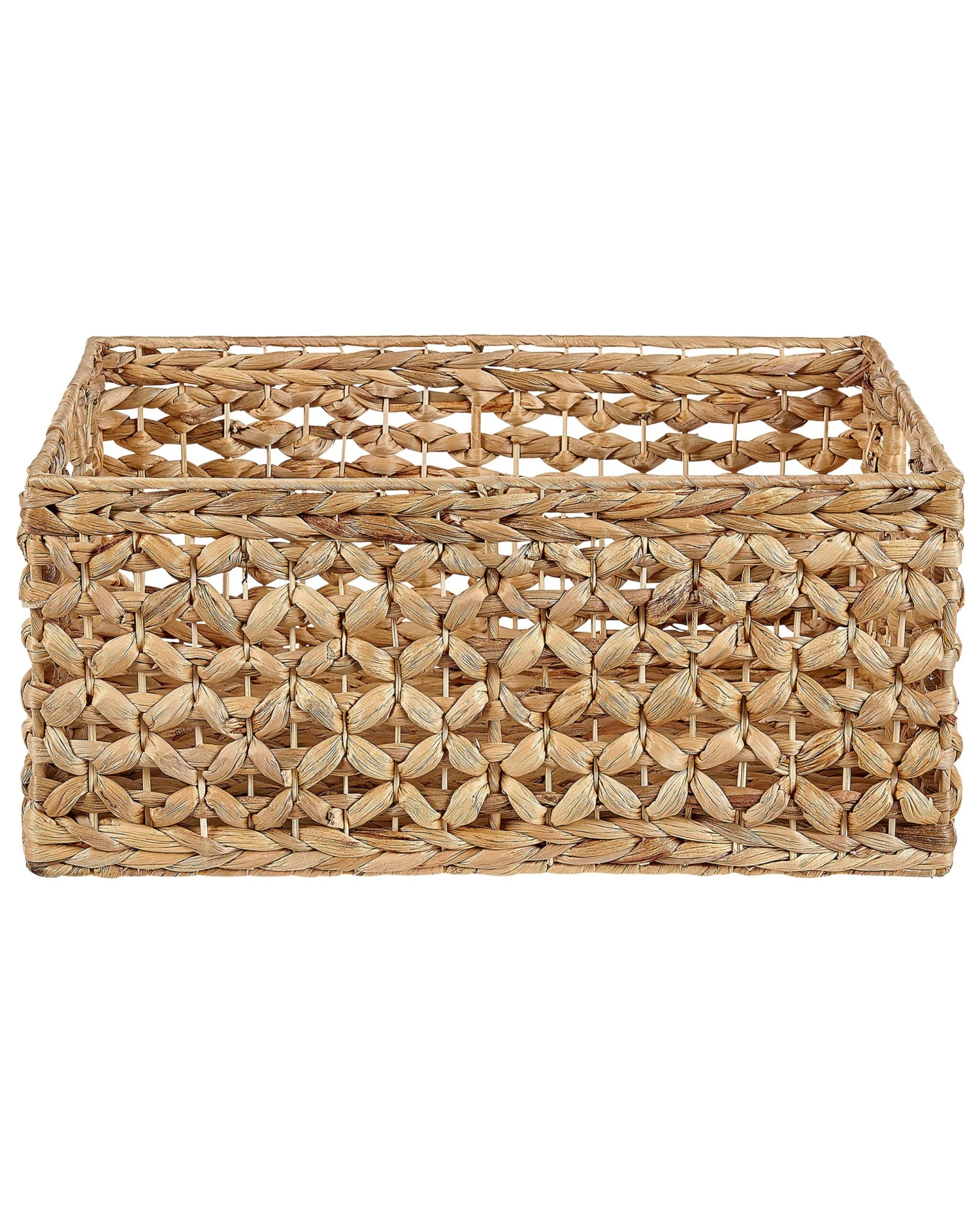 Set Of 3 Water Hyacinth Baskets Natural MINNOW - Image 6