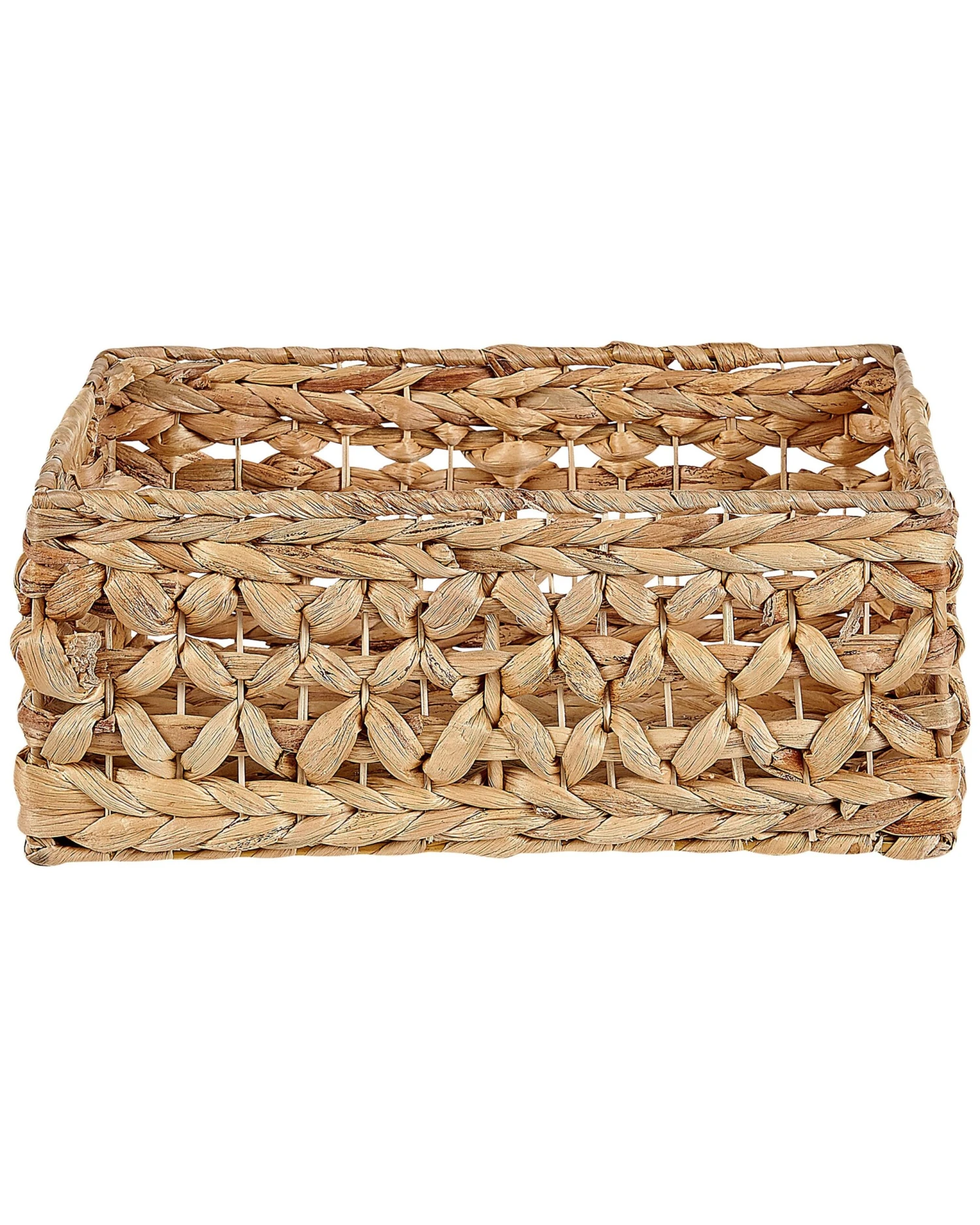 Set Of 3 Water Hyacinth Baskets Natural MINNOW - Image 10