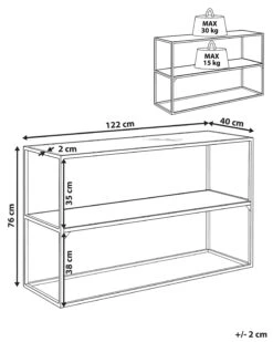 Glass Top Console Table Dark Wood And Black TAOS -Home Furniture undef src sa picid 825586 type whitesh image