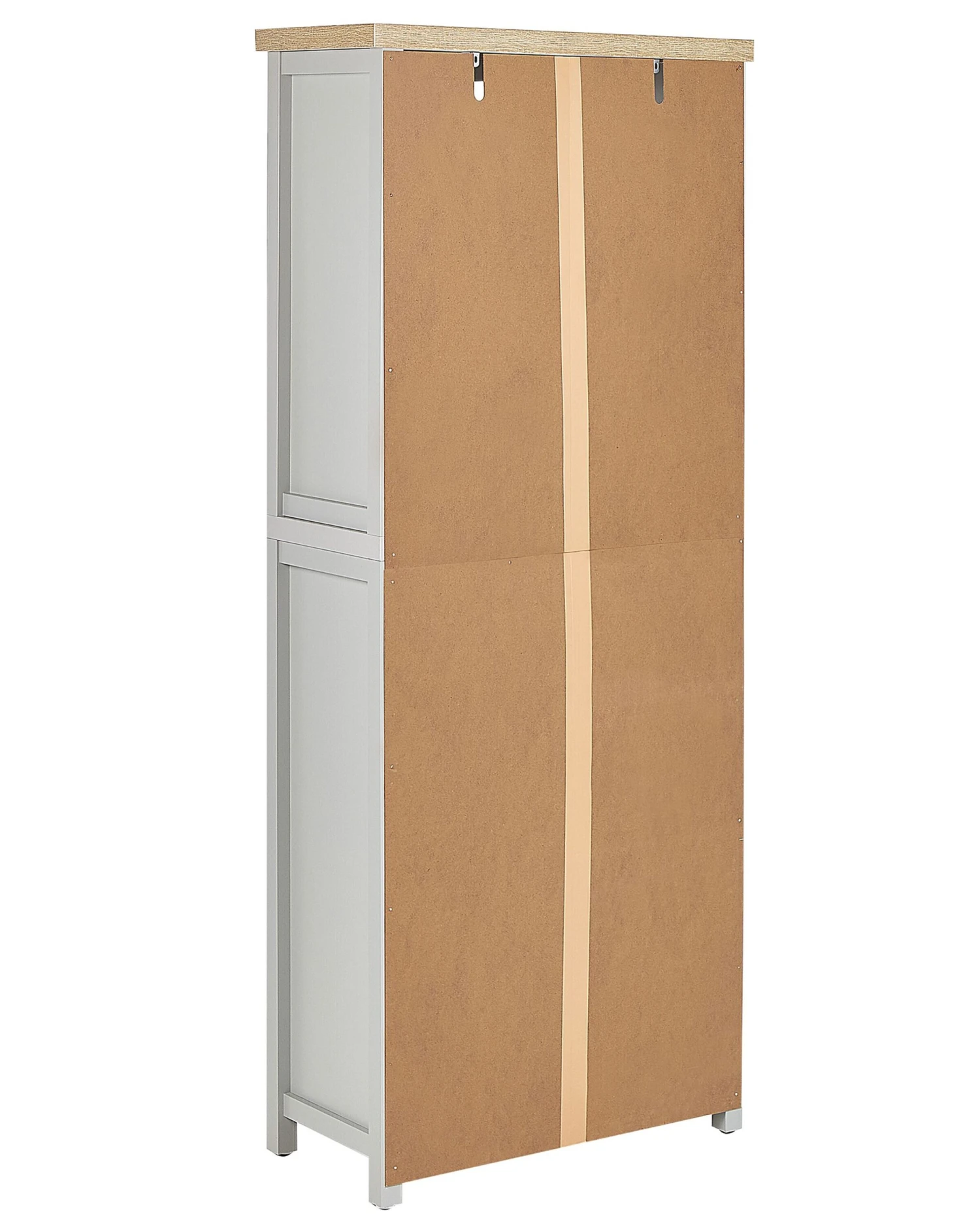 4 Tier Bookcase Grey CLIO - Image 5