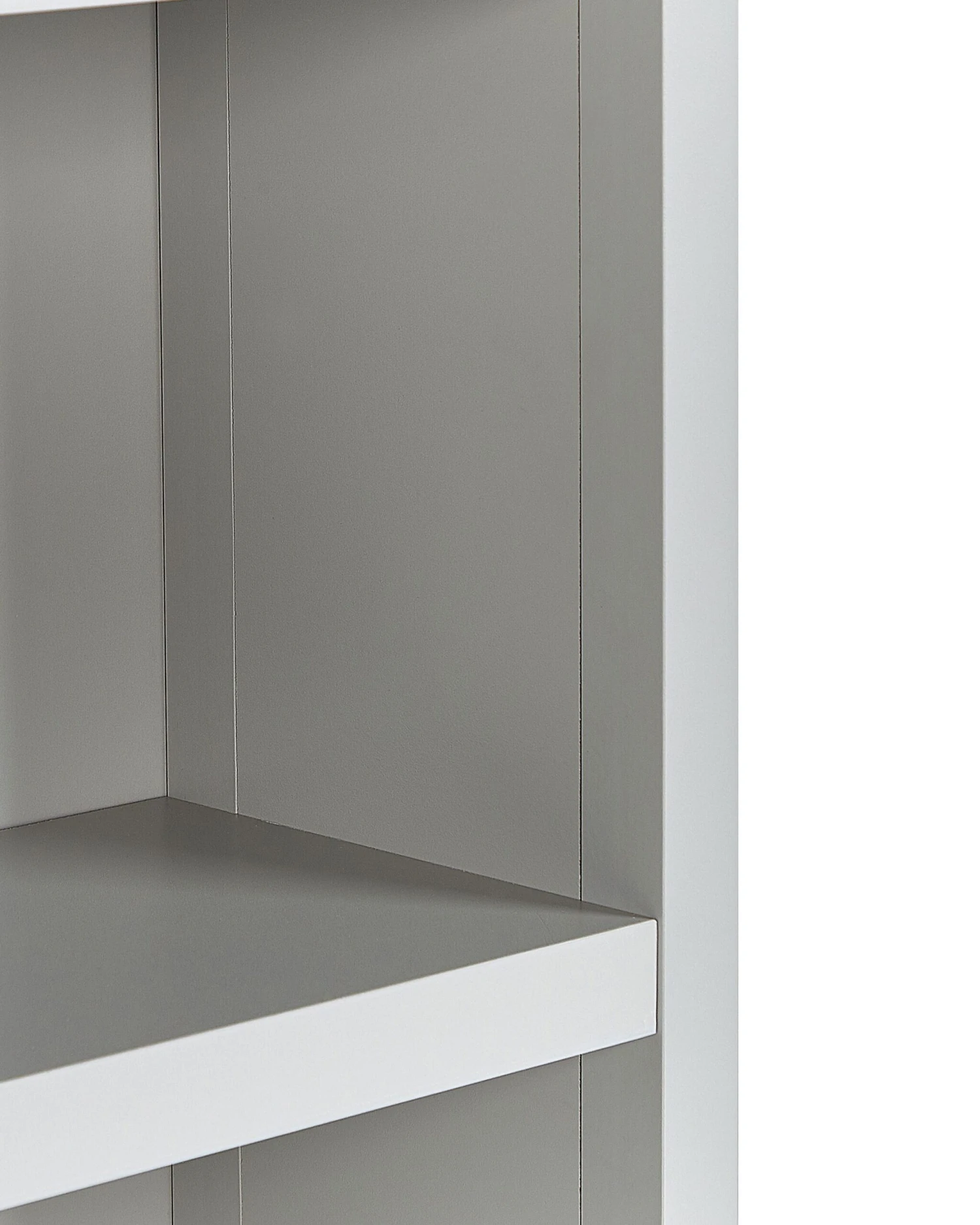4 Tier Bookcase Grey CLIO - Image 6