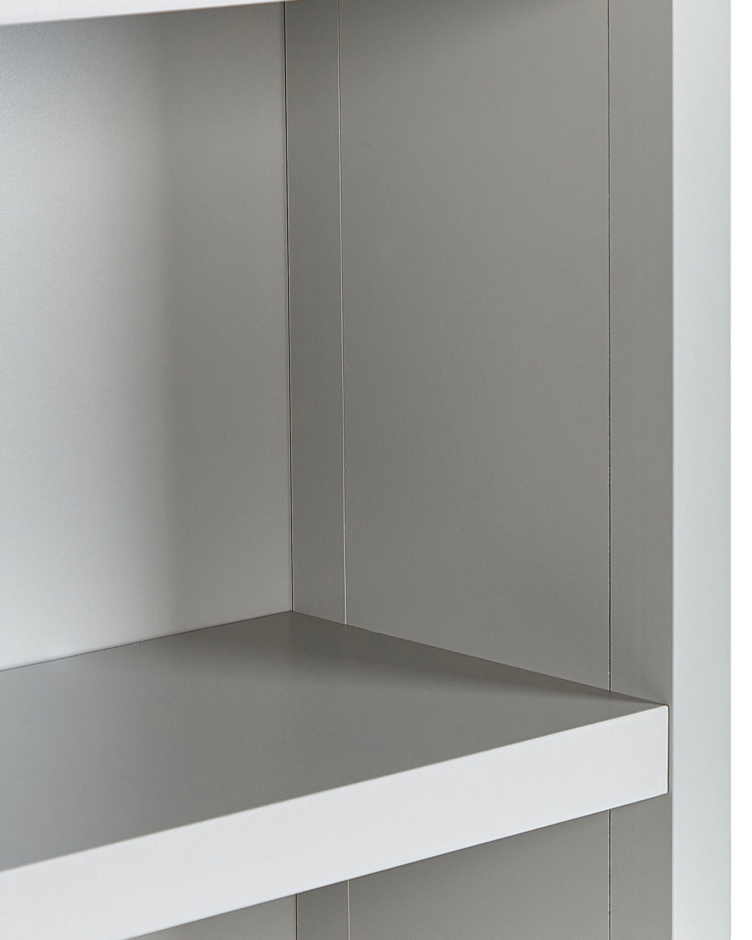 3 Tier Bookcase Grey CLIO - Image 5