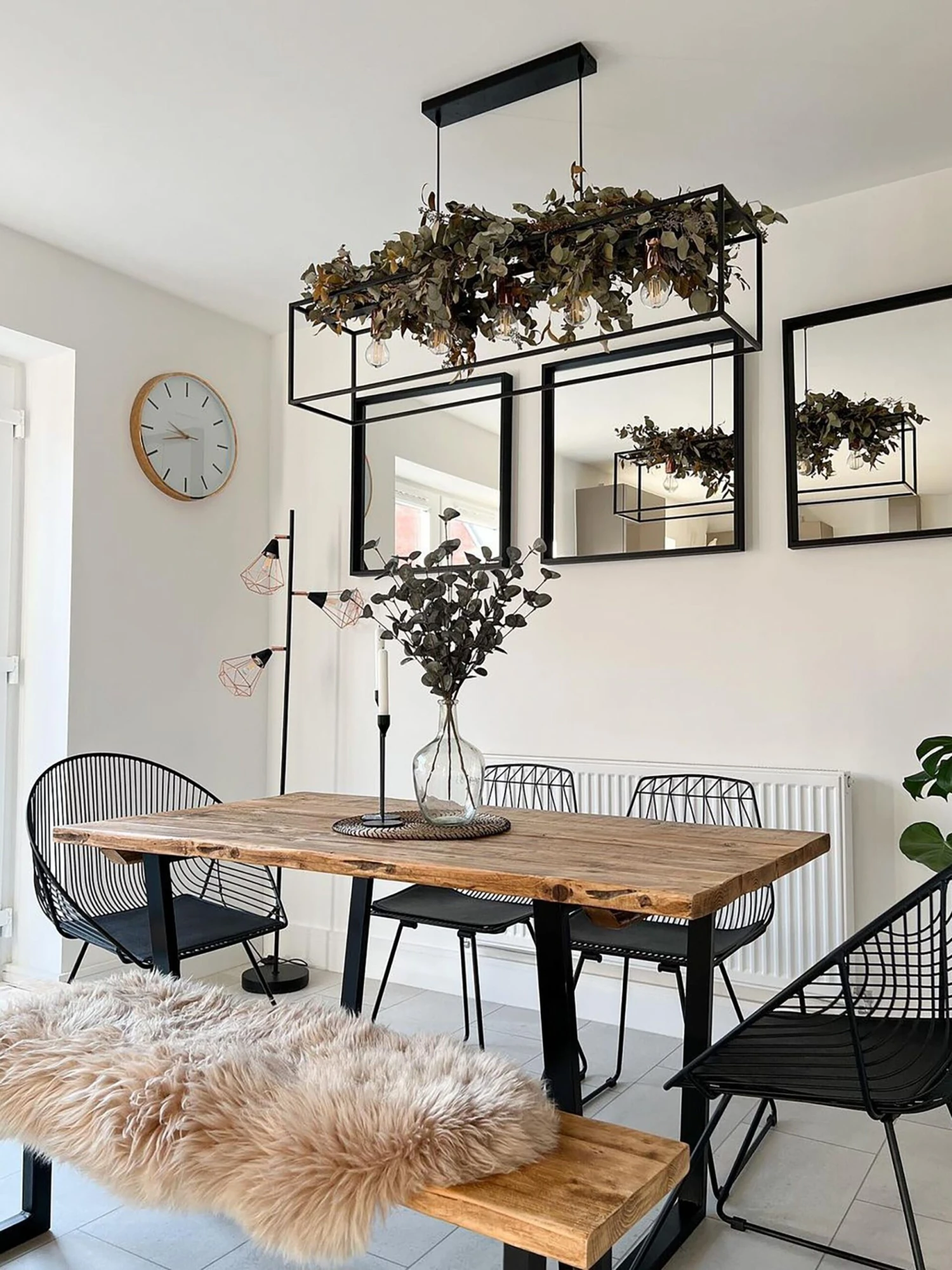 Set Of 2 Metal Accent Chairs Black HARLAN - Image 5