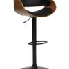 Swivel Bar Stool Dark Wood With Black BAKU II -Home Furniture undef src sa picid 827962 type whitesh image