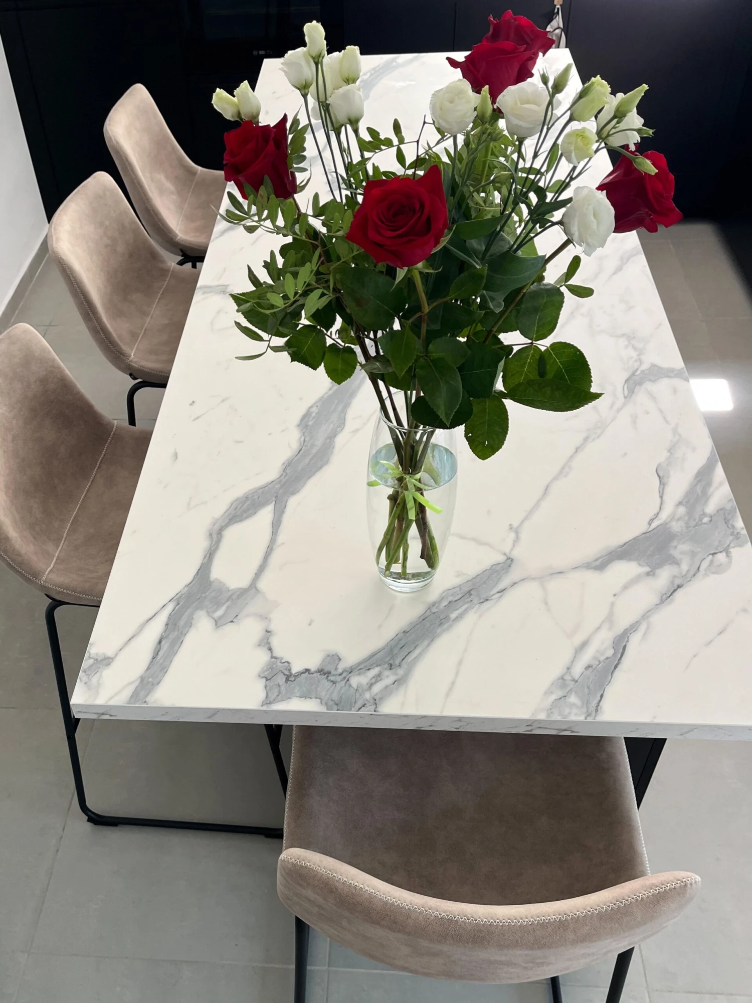 Set Of 2 Fabric Bar Chairs Beige FRANKS - Image 4