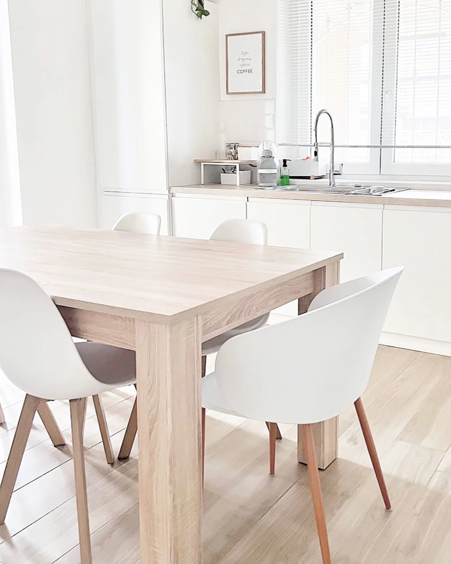 Set Of 2 Dining Chairs White BLAYKEE - Image 3