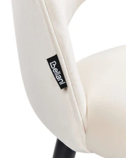 Set Of 2 Velvet Dining Chairs Beige MAGALIA 17 Set Of 2 Velvet Dining Chairs Beige MAGALIA -Home Furniture undef src sa picid 847682 type whitesh image