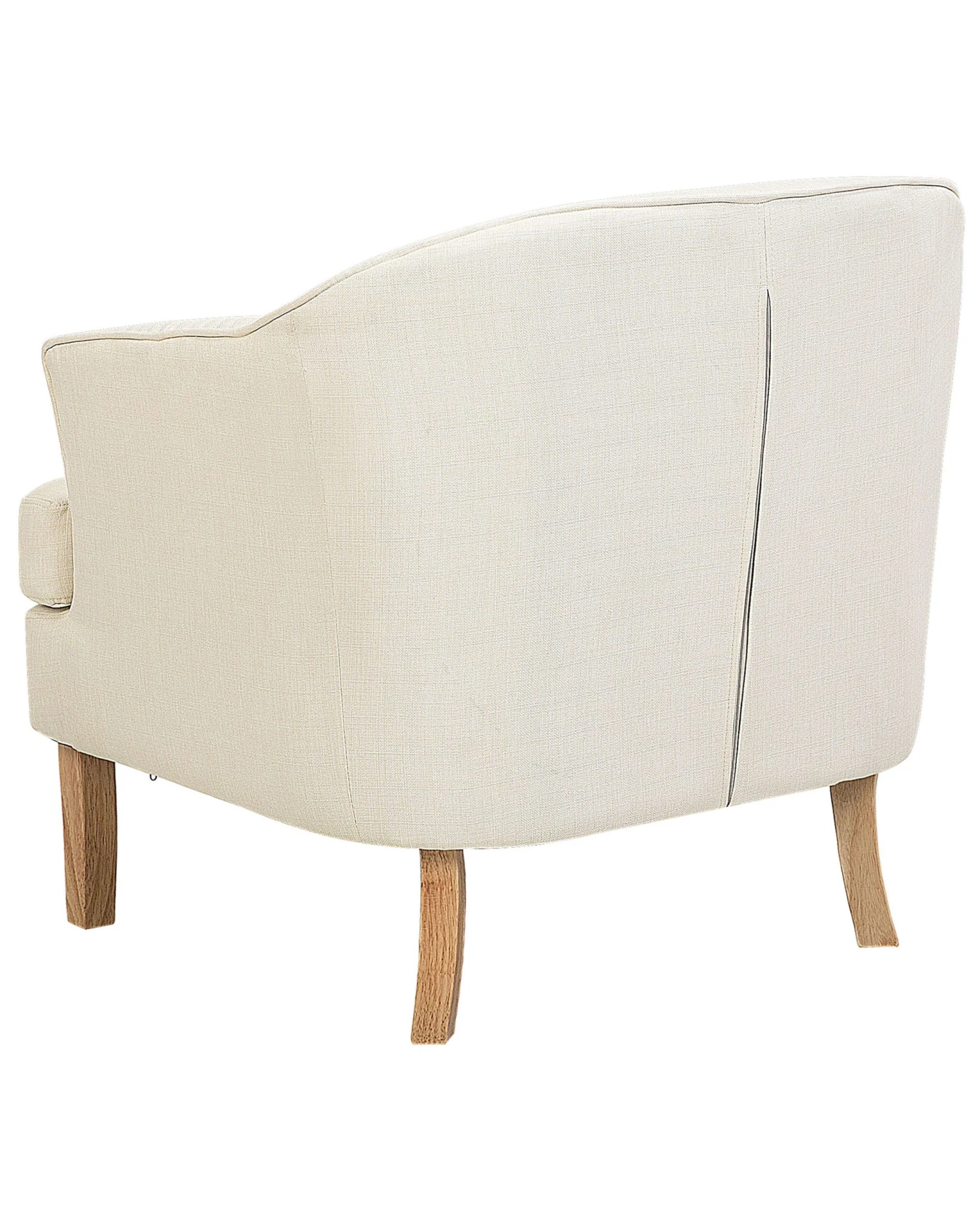Fabric Armchair Beige ELVERUM - Image 4