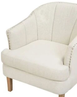 Fabric Armchair Beige ELVERUM -Home Furniture undef src sa picid 848539 type whitesh image