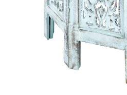 Mango Wood Side Table Blue BORAI -Home Furniture undef src sa picid 852175 type whitesh image